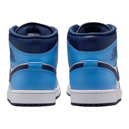 Nike Air Jordan 1 Mid University Blue Midnight Navy Back DQ8426-405