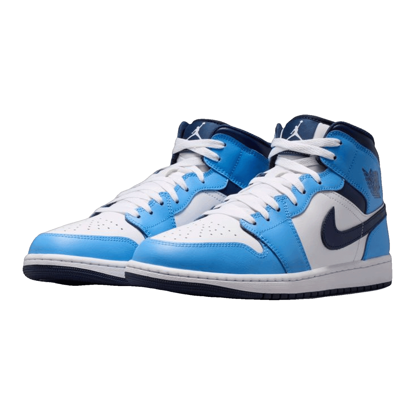 Nike Air Jordan 1 Mid University Blue Midnight Navy Side DQ8426-405