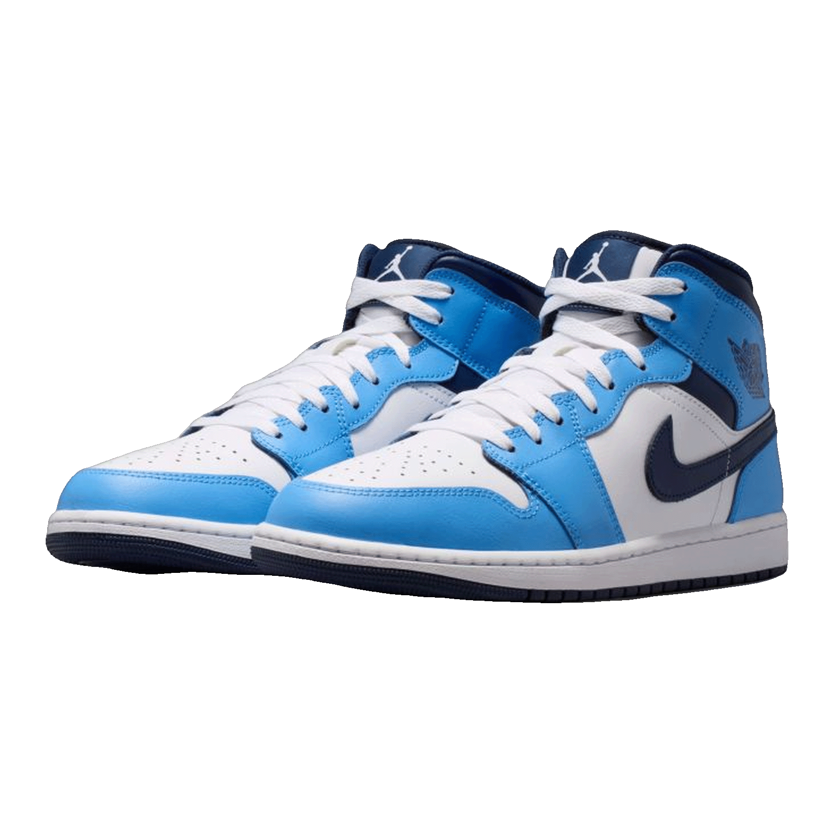 Nike Air Jordan 1 Mid University Blue Midnight Navy Side DQ8426-405