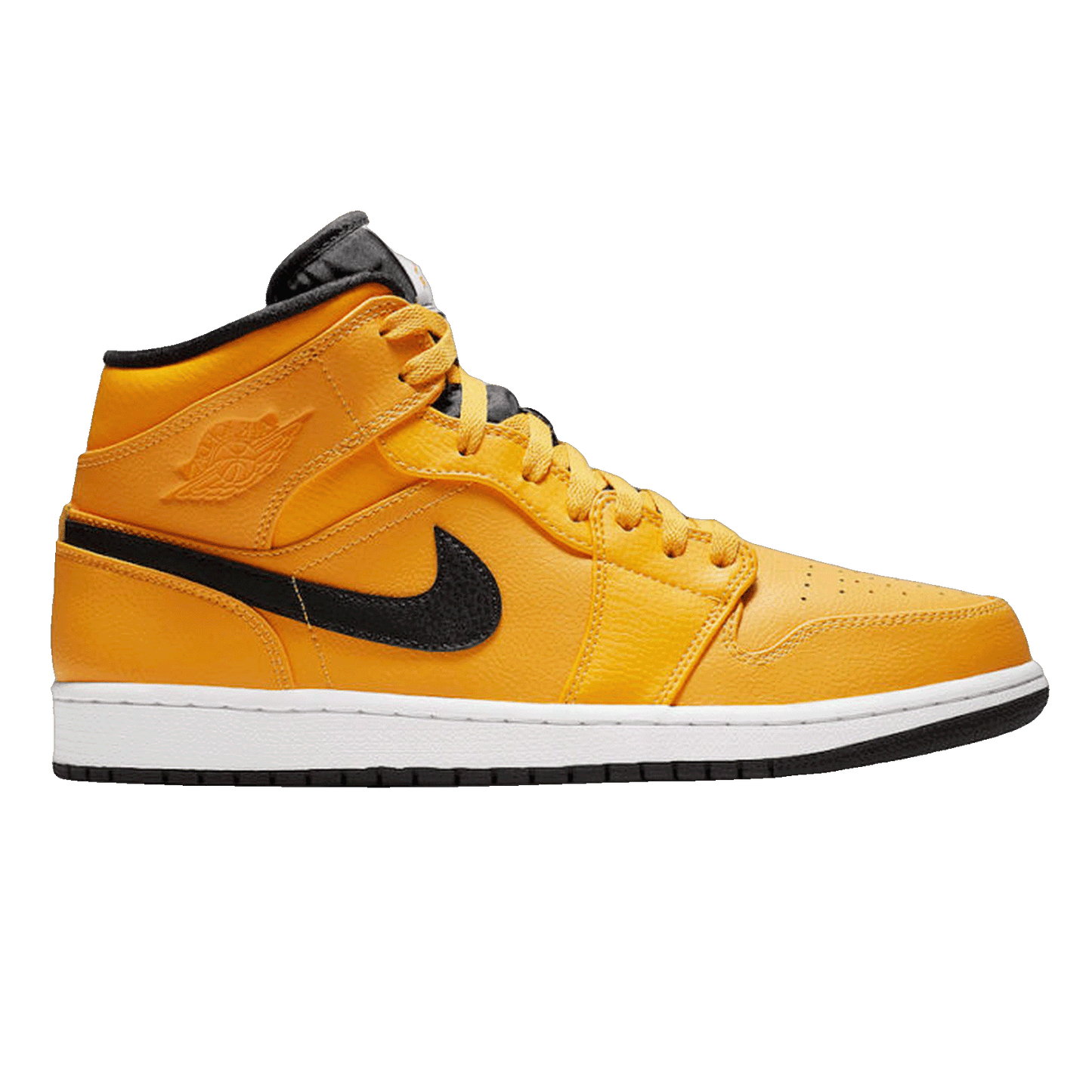 Nike Air Jordan 1 Mid University Gold Black