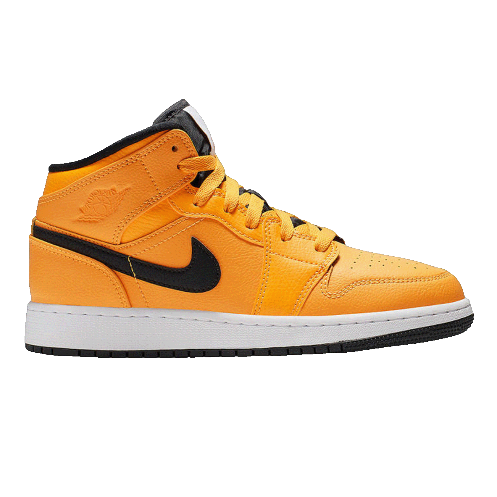 Nike Air Jordan 1 Mid University Gold Black (GS)