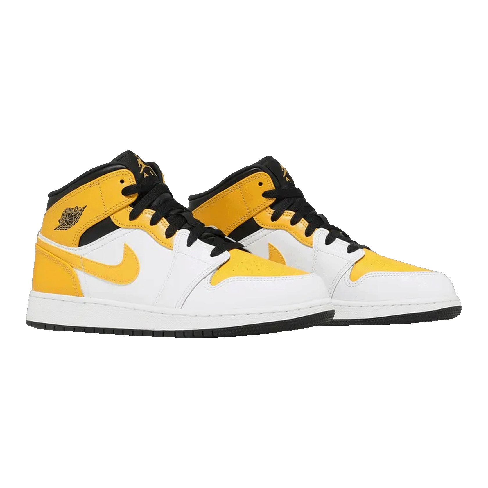Nike Air Jordan 1 Mid University Gold (GS) Side