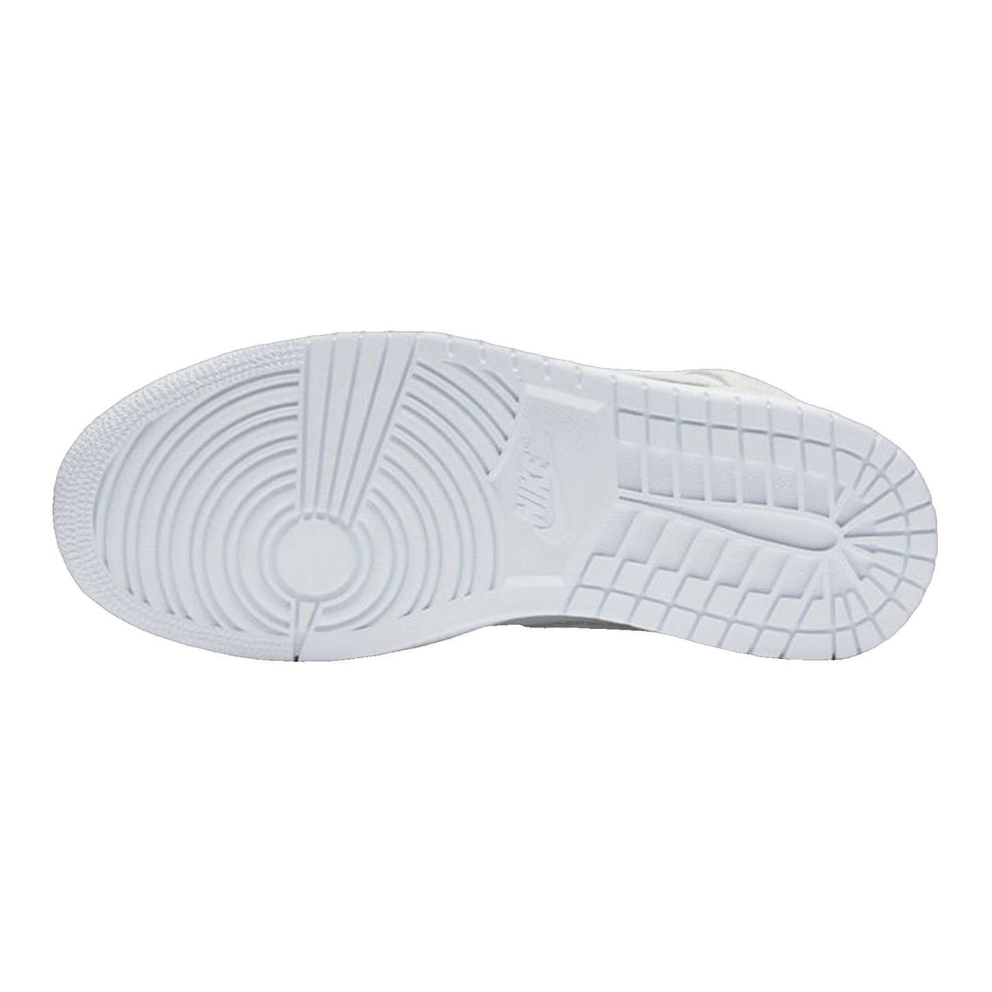 Nike Air Jordan 1 Mid Vast Grey Ghost Green (W) Sohle