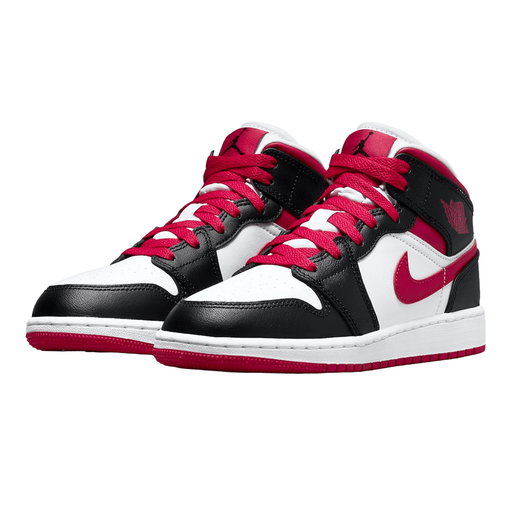 Nike Air Jordan 1 Mid Very Berry (GS) Side