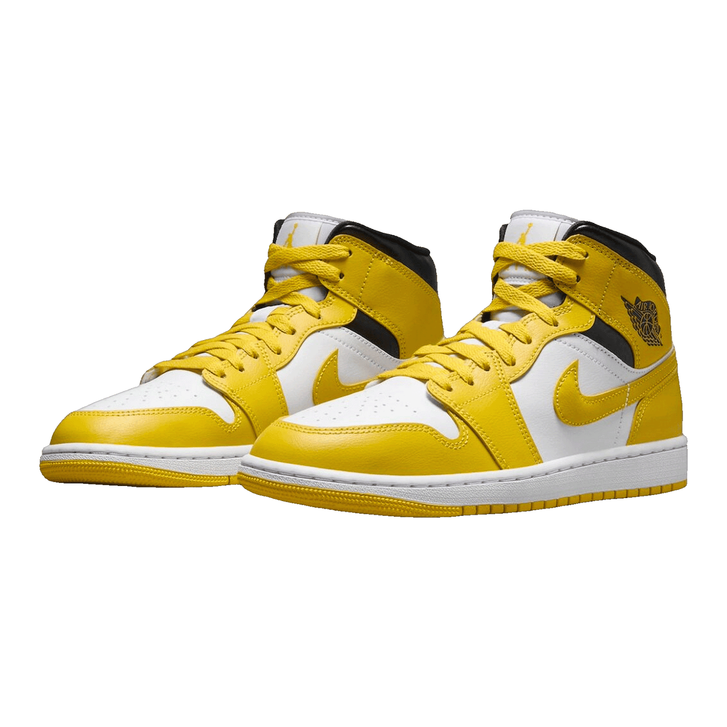 Nike Air Jordan 1 Mid Vivid Sulfur (W) Side