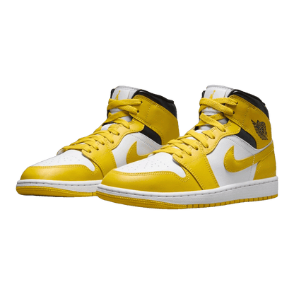 Nike Air Jordan 1 Mid Vivid Sulfur (W) Side