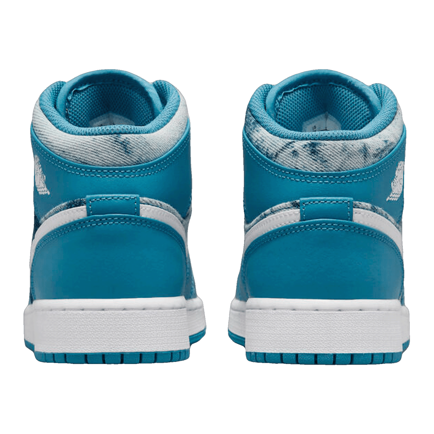 Nike Air Jordan 1 Mid Washed Denim (GS) Back