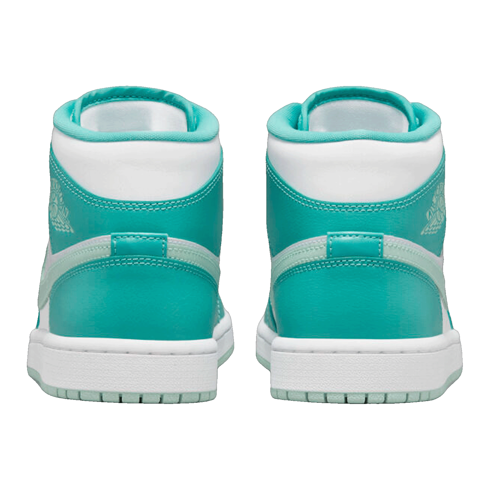 Nike Air Jordan 1 Mid Washed Teal (W) Back