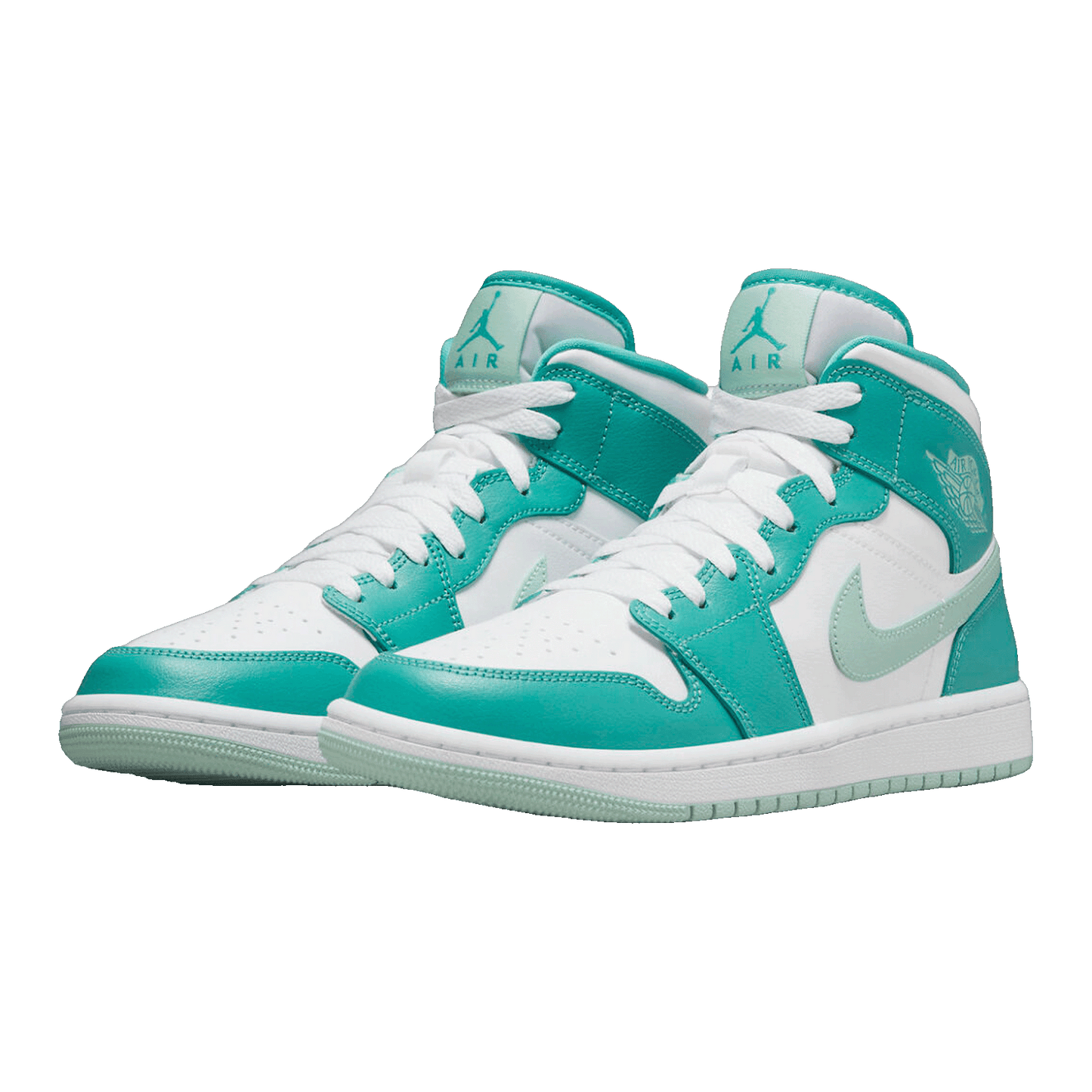 Nike Air Jordan 1 Mid Washed Teal (W) Side