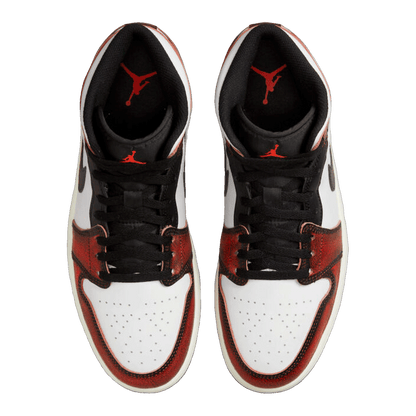 Nike Air Jordan 1 Mid Wear-Away Chicago Oben