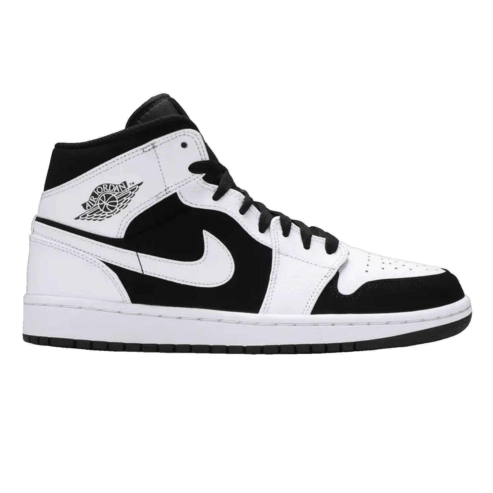 Nike Air Jordan 1 Mid White Black