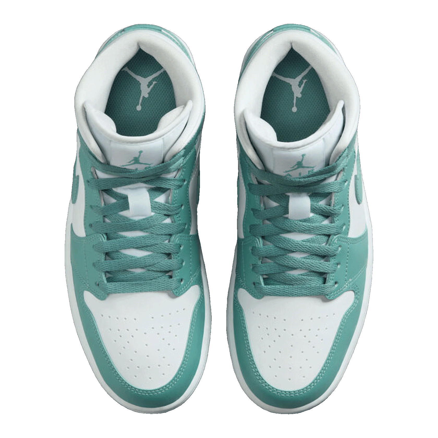 Nike Air Jordan 1 Mid White Cannon (W) Oben