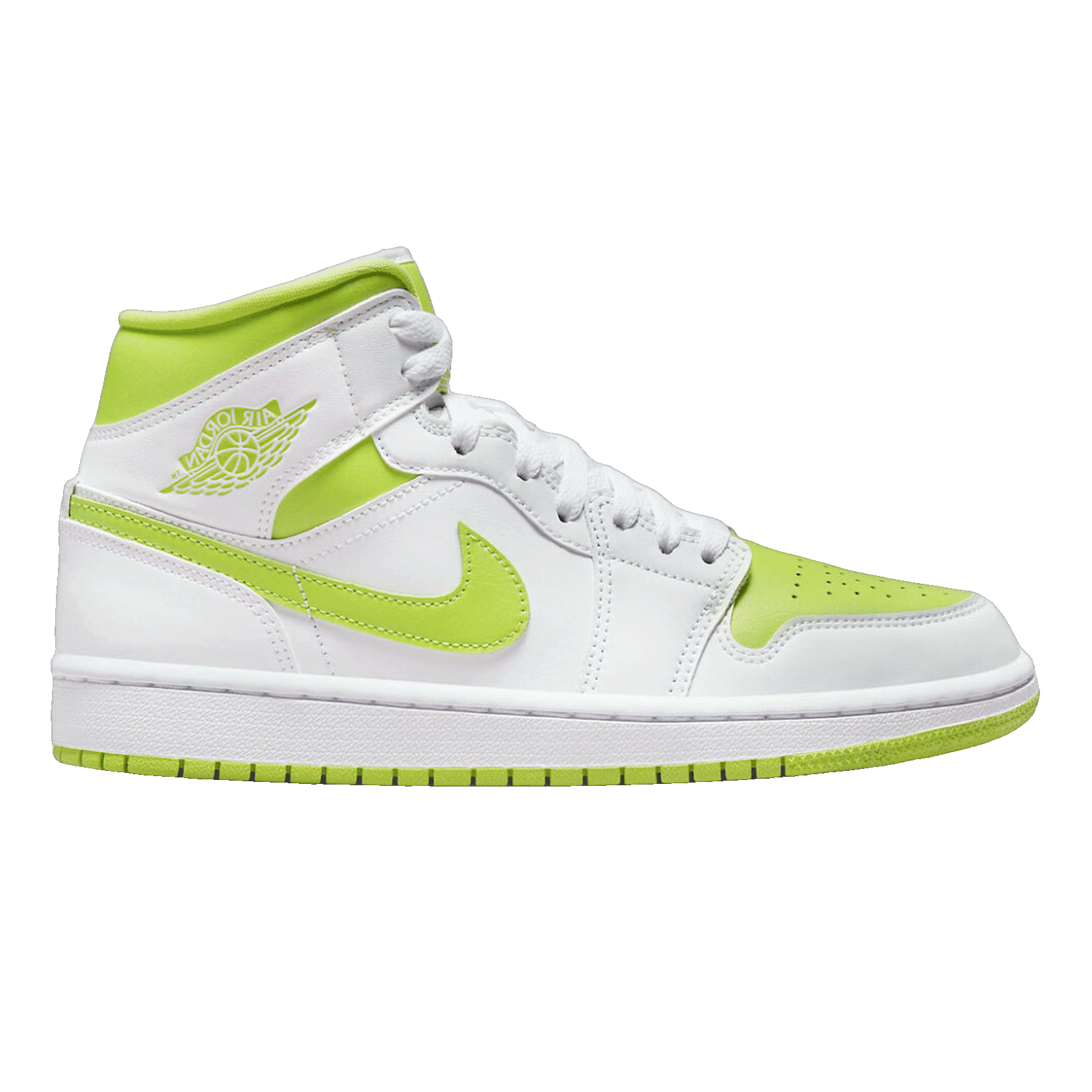 Nike Air Jordan 1 Mid White Lime (W)