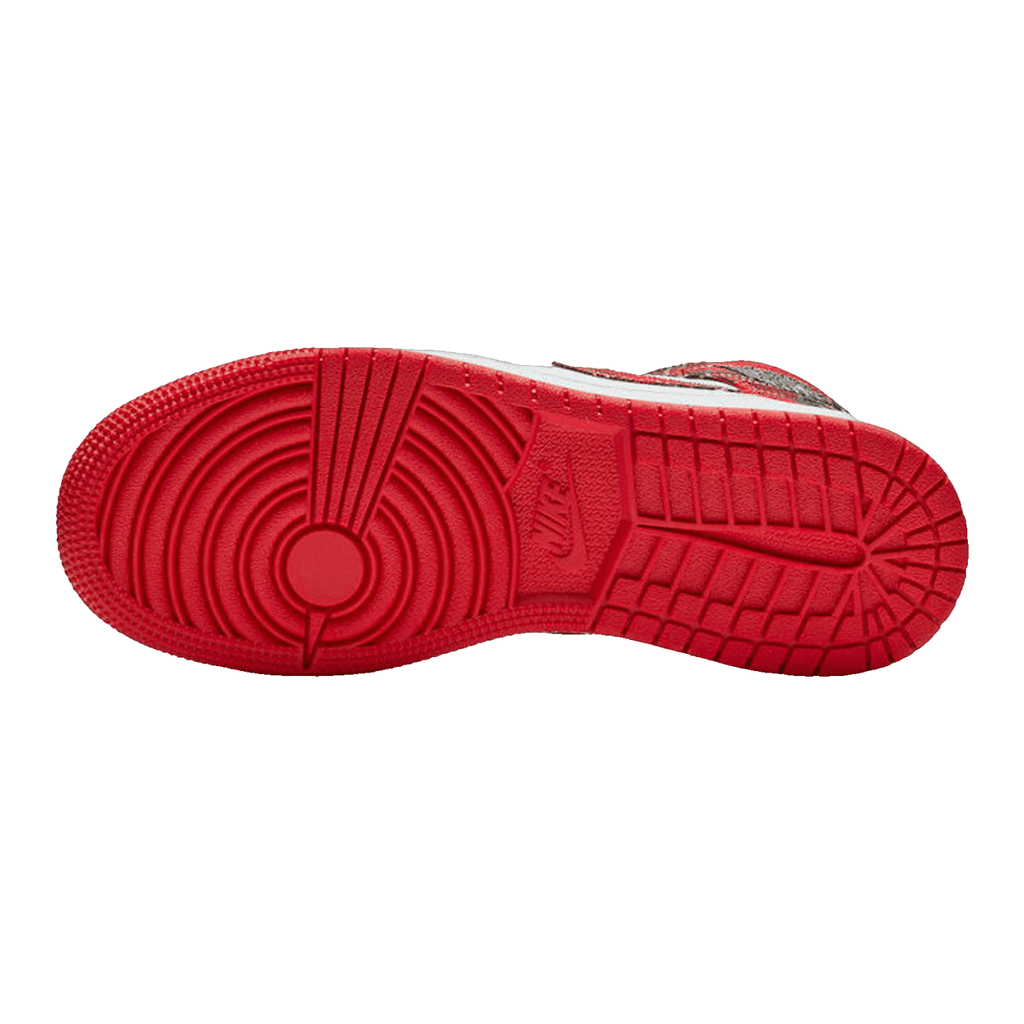 Nike Air Jordan 1 Mid White Plaid (GS) Sohle