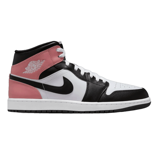 Nike Air Jordan 1 Mid White Rust Pink Black