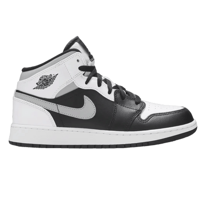 Nike Air Jordan 1 Mid White Shadow (GS)