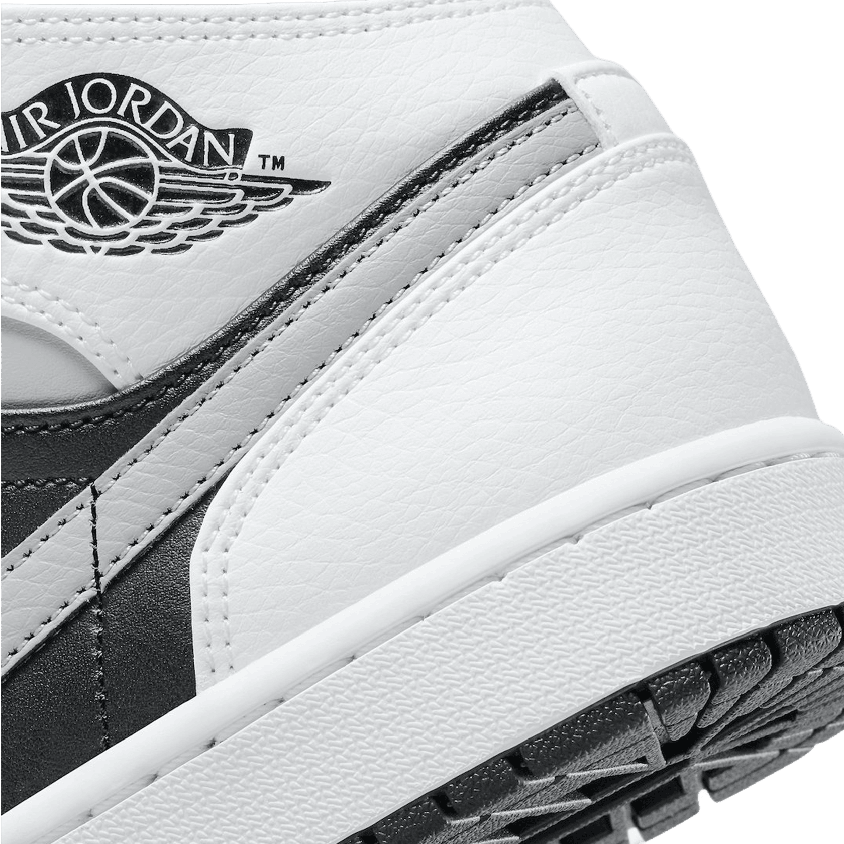 Nike Air Jordan 1 Mid White Shadow Nah
