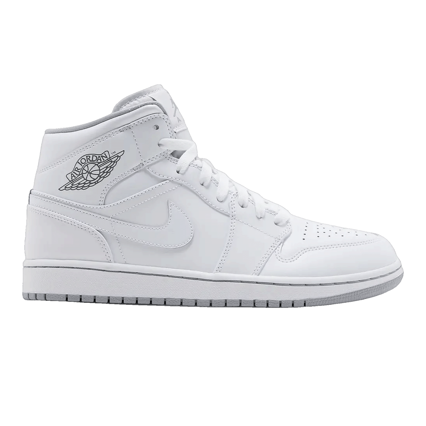 Nike Air Jordan 1 Mid White Wolf Grey (2016)