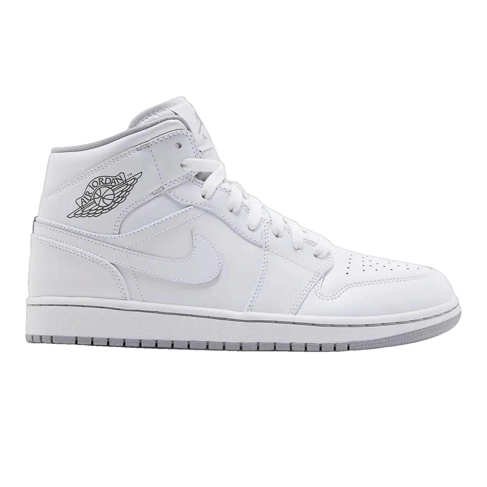 Nike Air Jordan 1 Mid White Wolf Grey (2016)