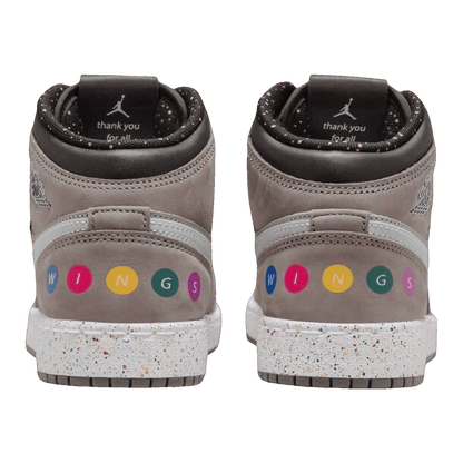 Nike Air Jordan 1 Mid Wings NYC Subway (GS) Back