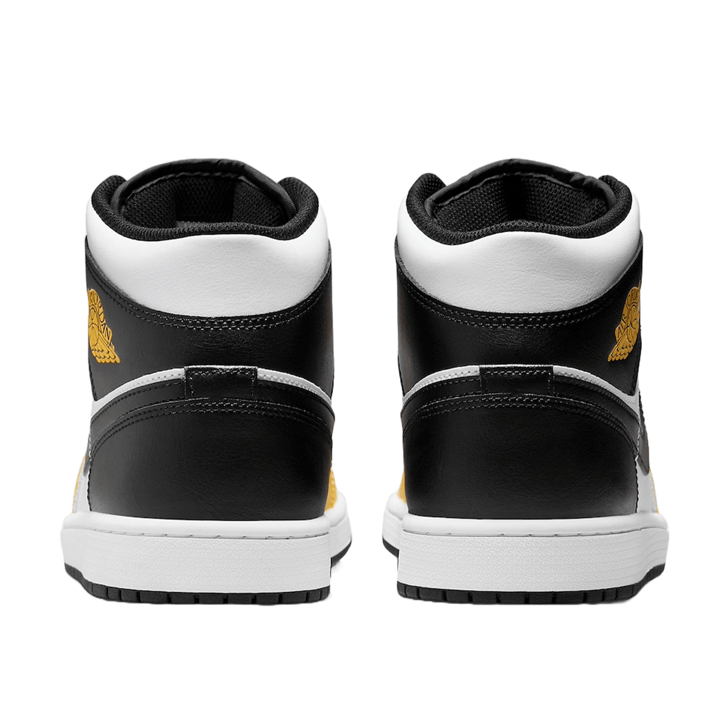 Nike Air Jordan 1 Mid Yellow Ochre Back