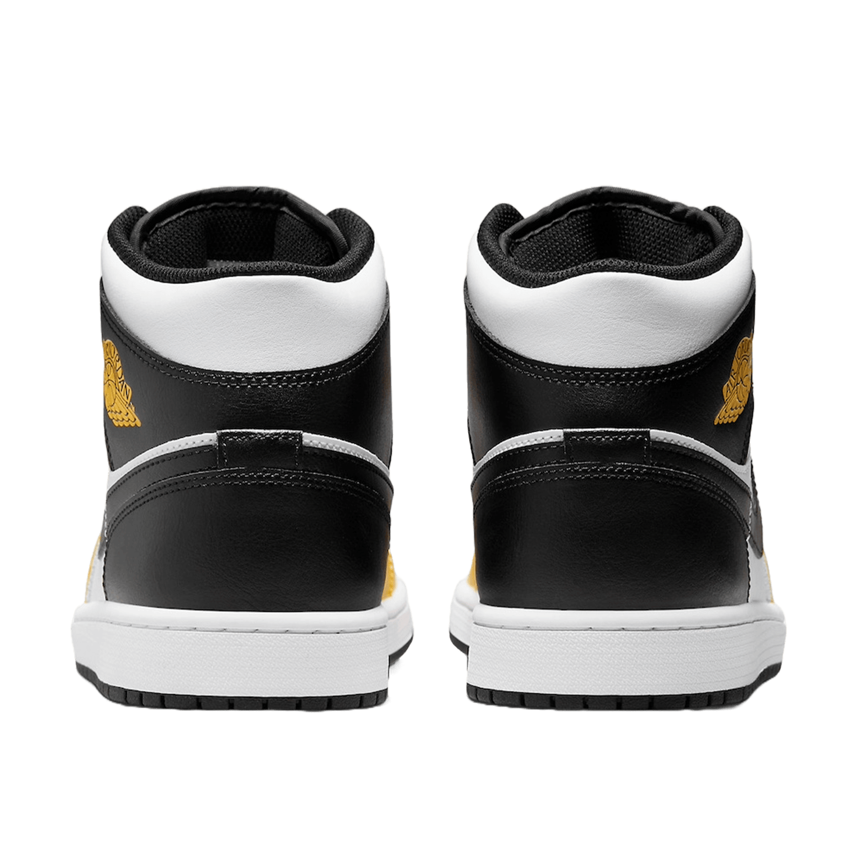 Nike Air Jordan 1 Mid Yellow Ochre Back