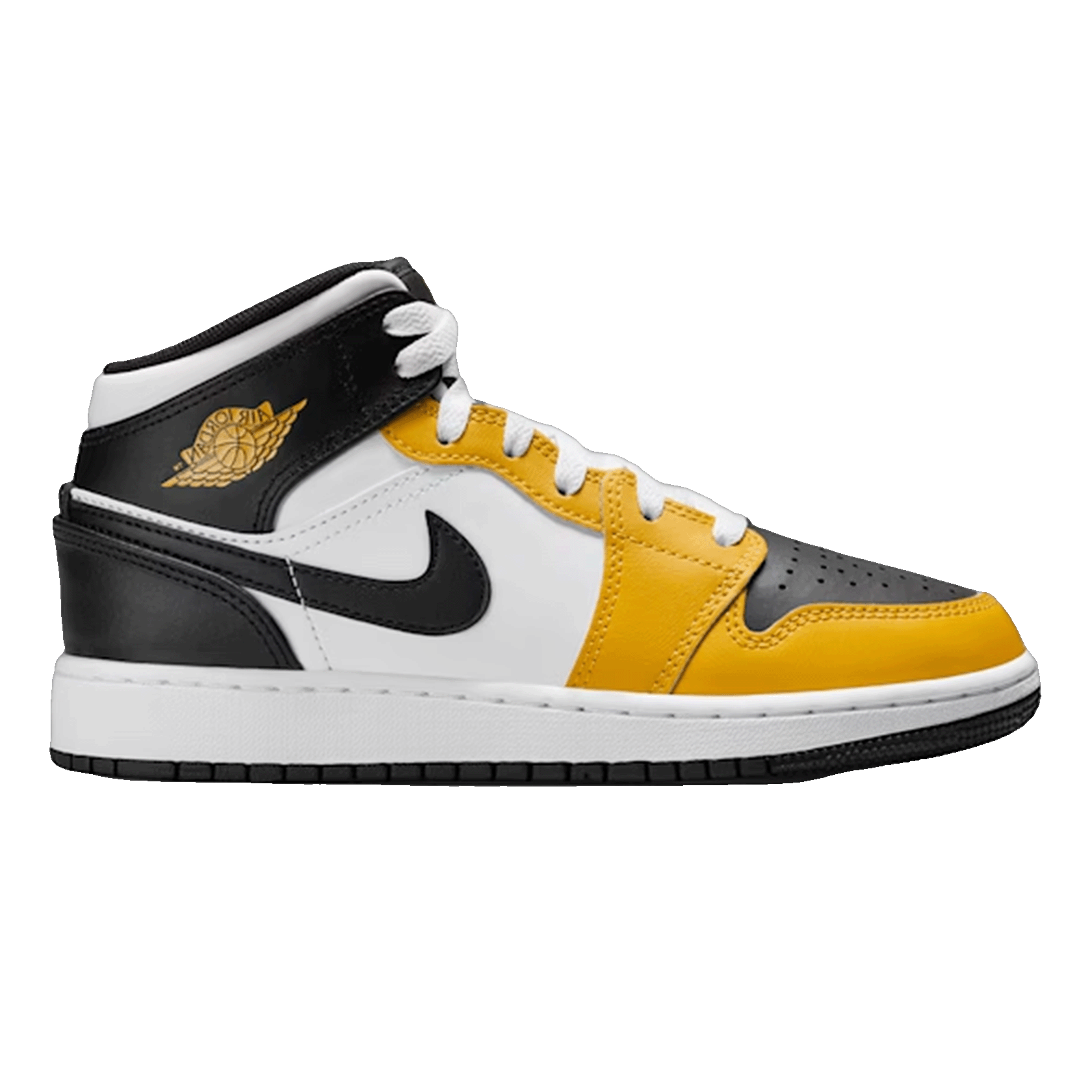 Nike Air Jordan 1 Mid Yellow Ochre (GS)