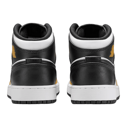 Nike Air Jordan 1 Mid Yellow Ochre (GS) Back