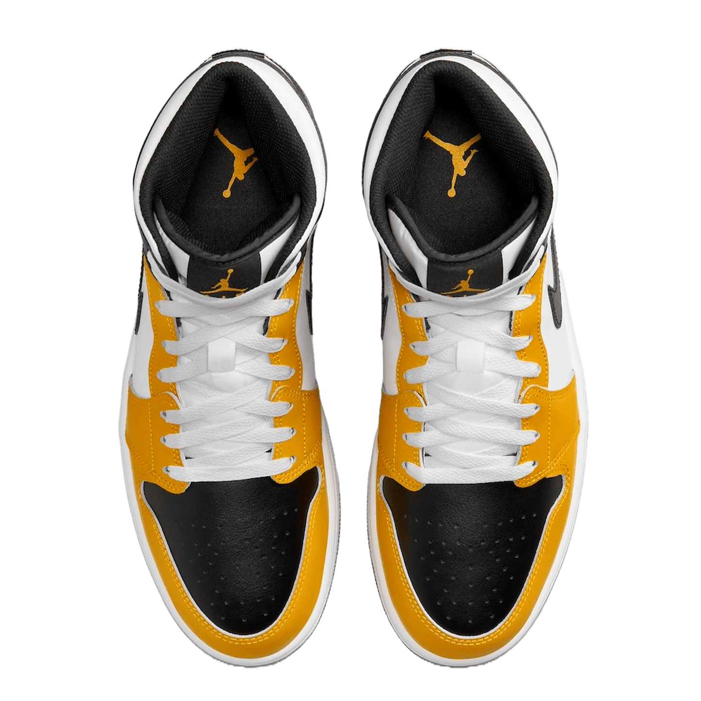 Nike Air Jordan 1 Mid Yellow Ochre Oben