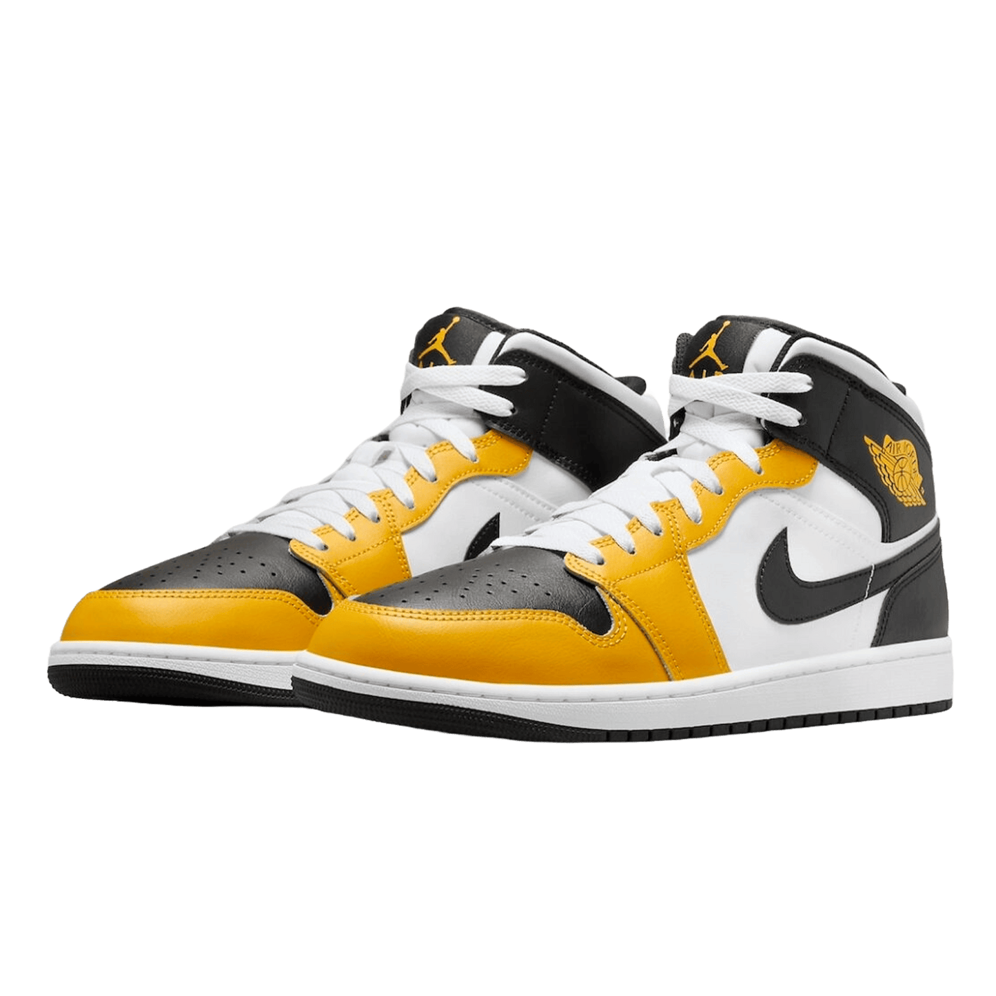 Nike Air Jordan 1 Mid Yellow Ochre Side