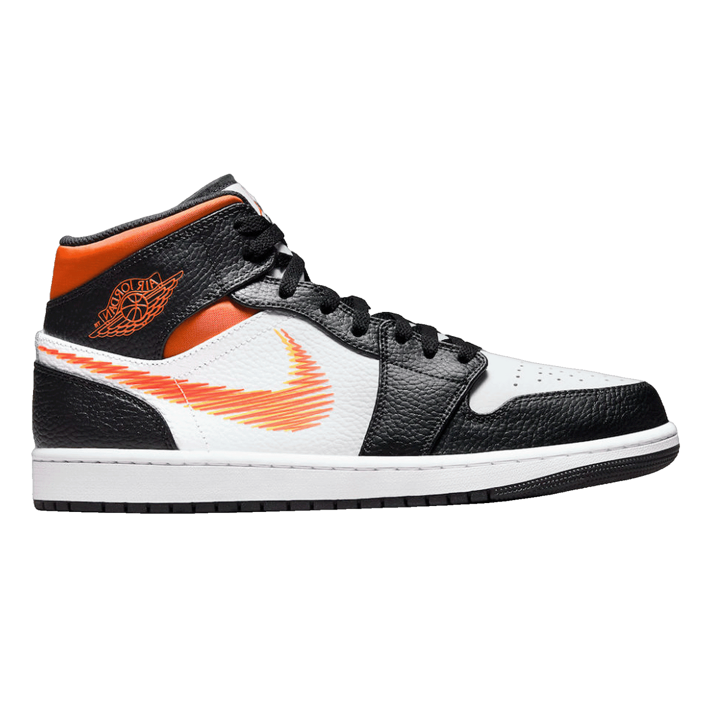 Nike Air Jordan 1 Mid Zig Zag Swoosh