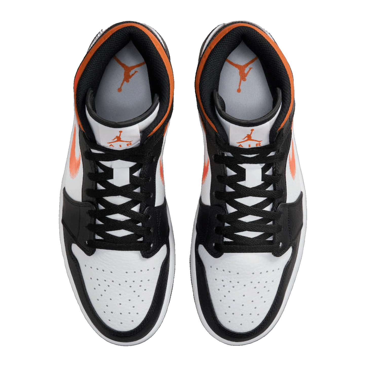 Nike Air Jordan 1 Mid Zig Zag Swoosh Oben