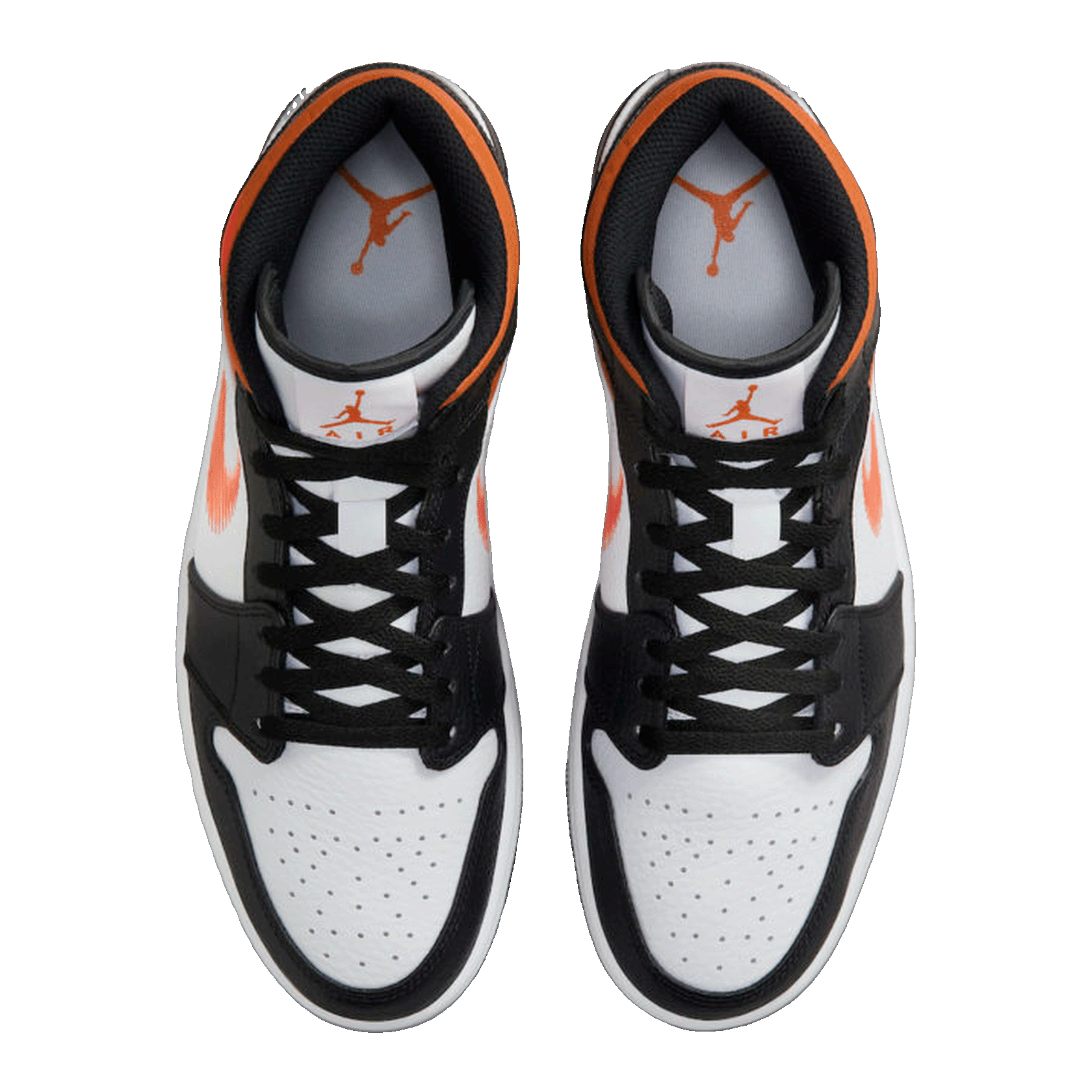 Nike Air Jordan 1 Mid Zig Zag Swoosh Oben