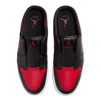 Nike Air Jordan 1 Mule Golf Bred Oben