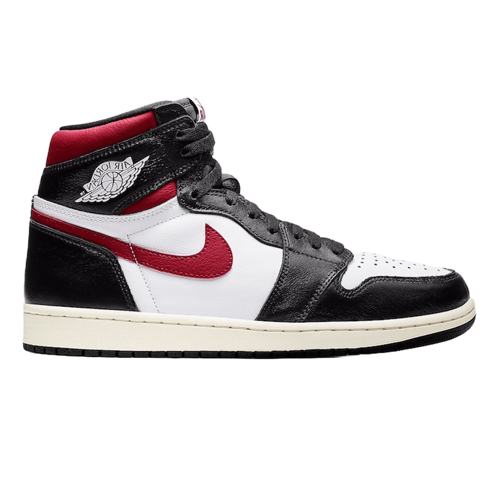 Nike Air Jordan 1 Retro High Black Gym Red (GS)