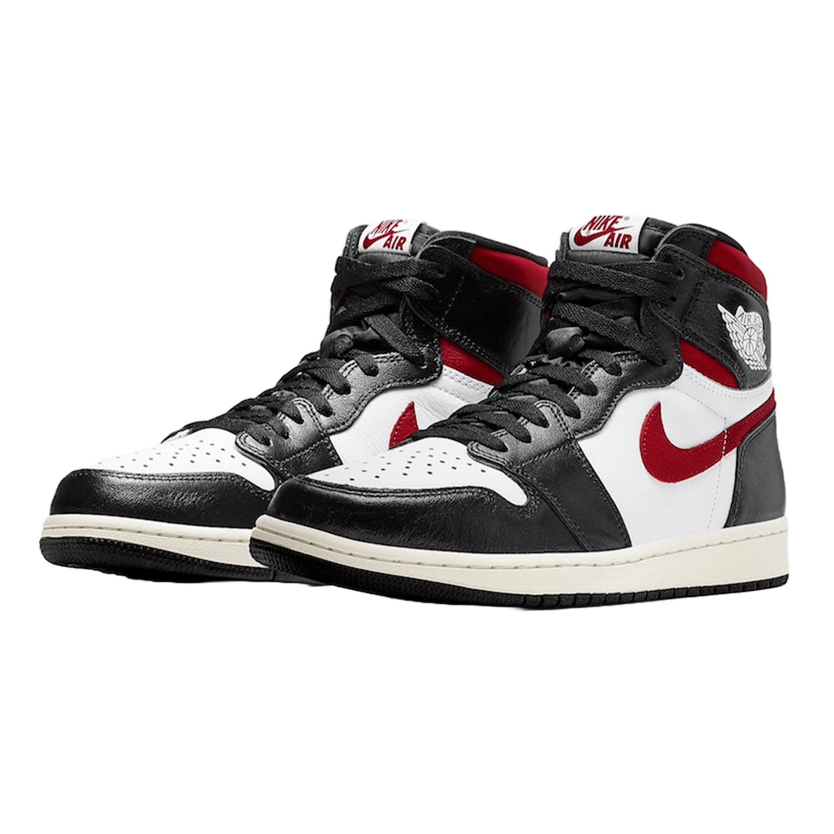 Nike Air Jordan 1 Retro High Black Gym Red (GS) Side