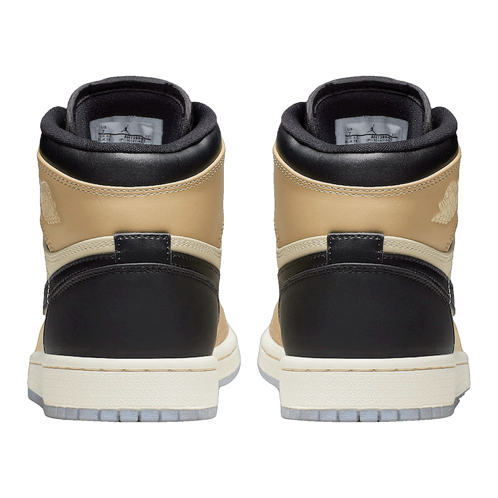 Nike Air Jordan 1 Retro High Black Mushroom (W) Back