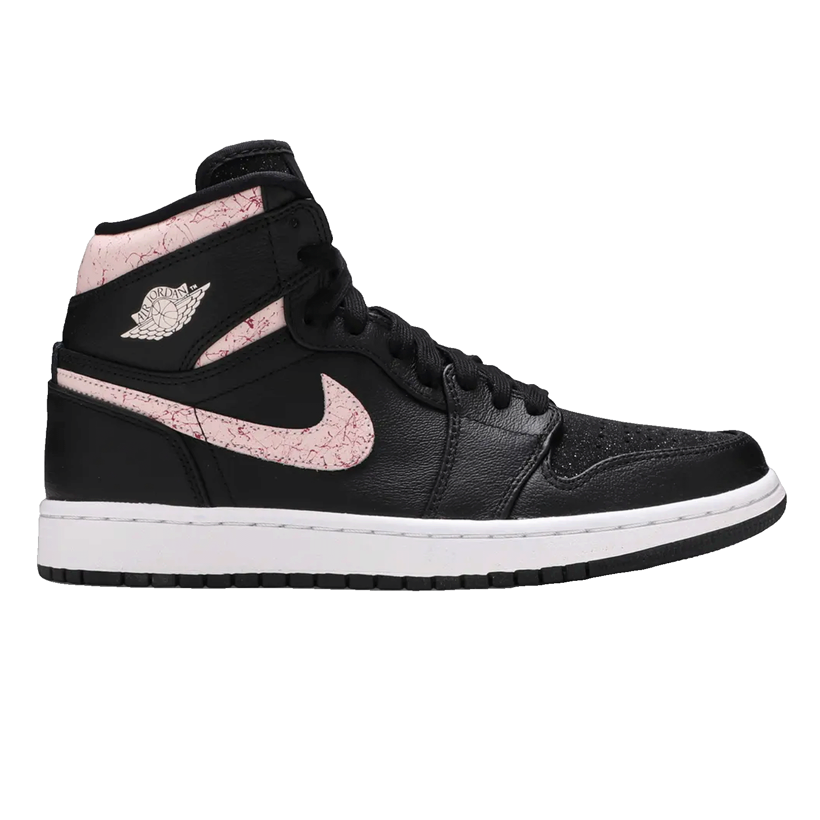 Nike Air Jordan 1 Retro High Black Silt Red (W)