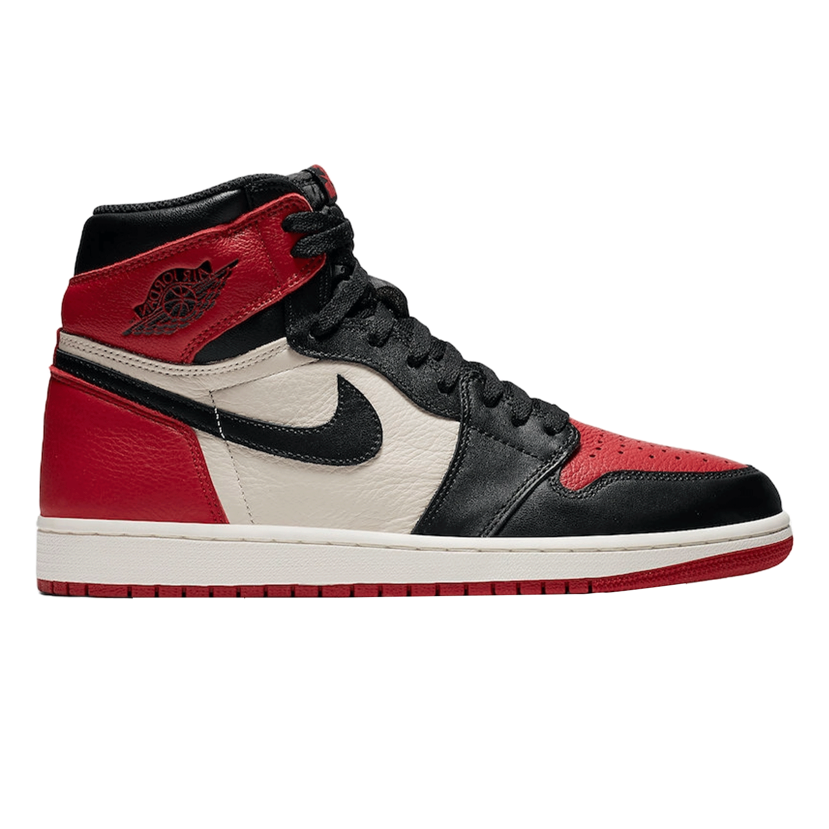 Nike Air Jordan 1 Retro High Bred Toe