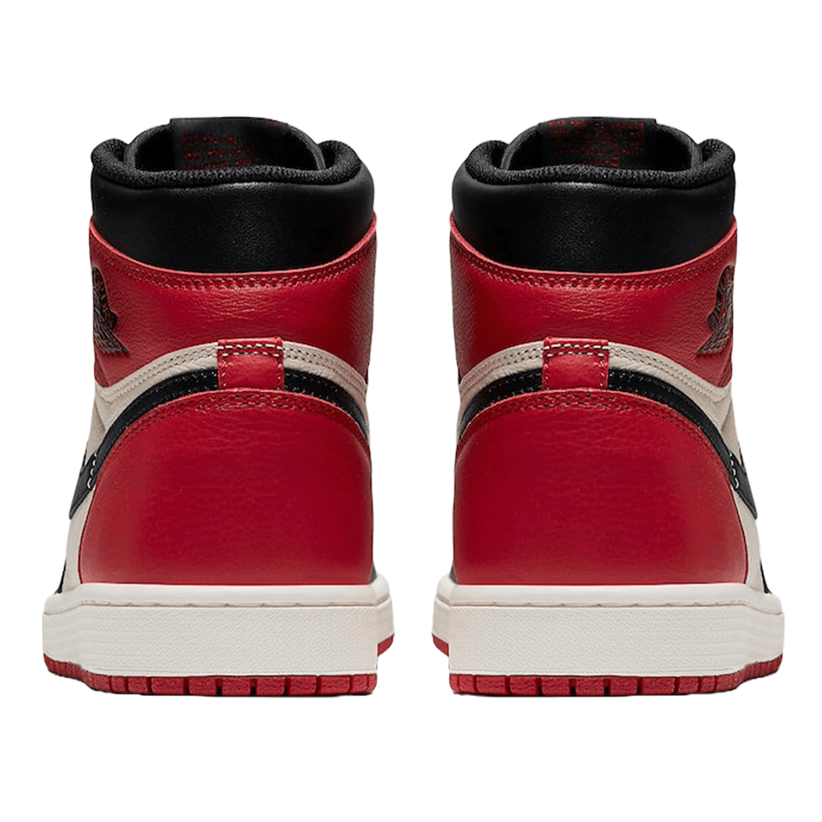 Nike Air Jordan 1 Retro High Bred Toe Back