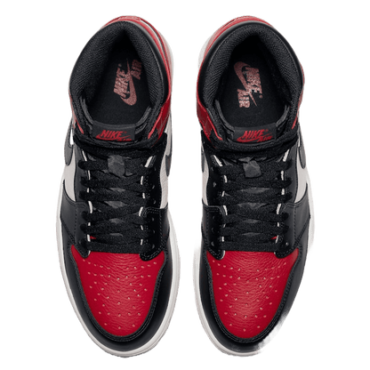 Nike Air Jordan 1 Retro High Bred Toe Oben