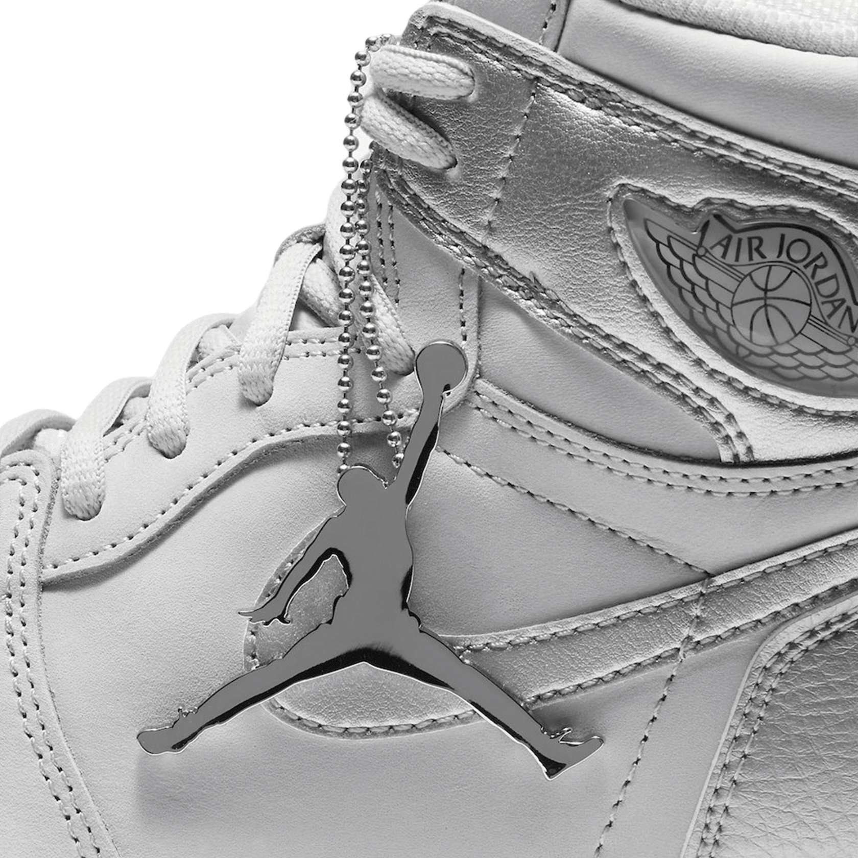 Nike Air Jordan 1 Retro High CO Japan Neutral Grey (GS) Tongue