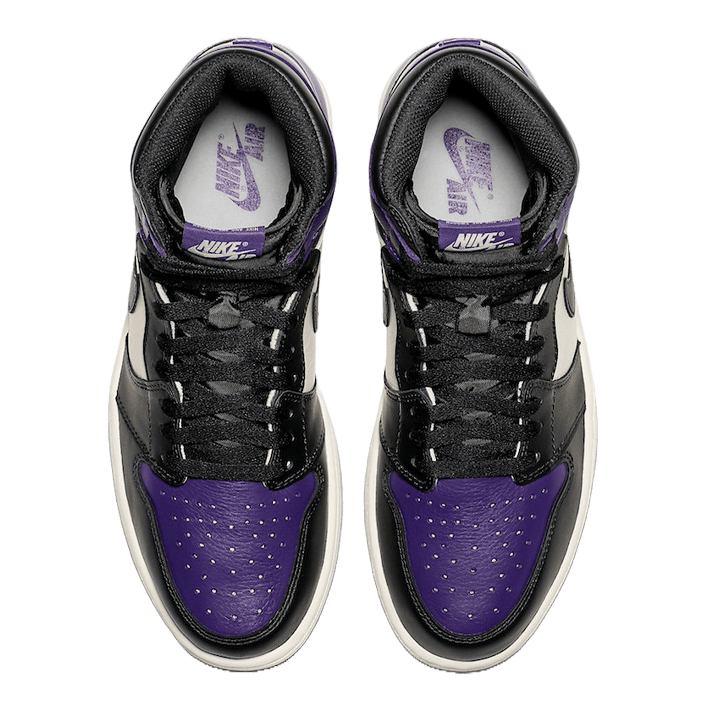 Nike Air Jordan 1 Retro High Court Purple (GS) Oben