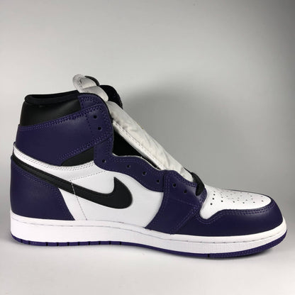 Nike Air Jordan 1 Retro High Court Purple White (GS) Links