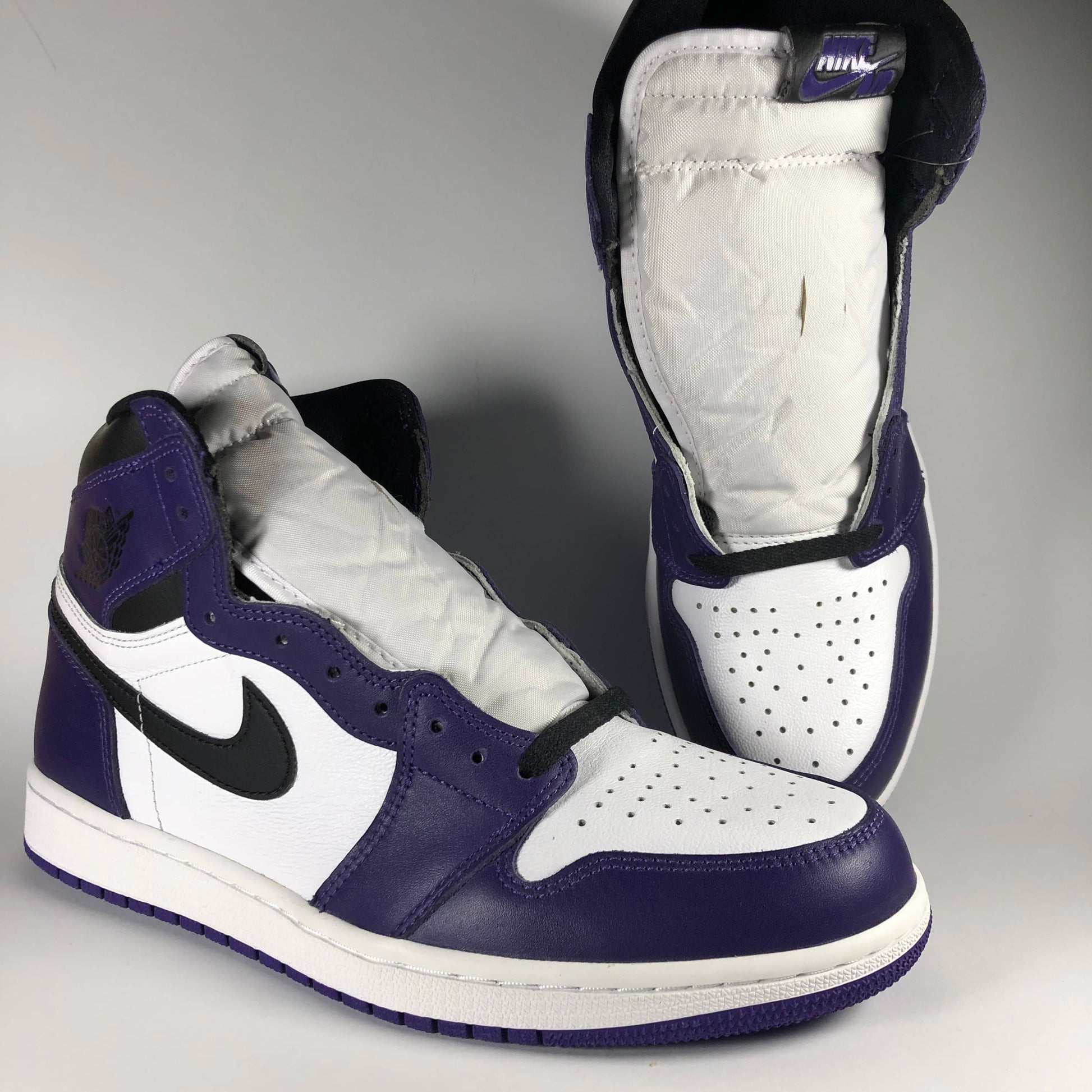 Nike Air Jordan 1 Retro High Court Purple White (GS) Seite
