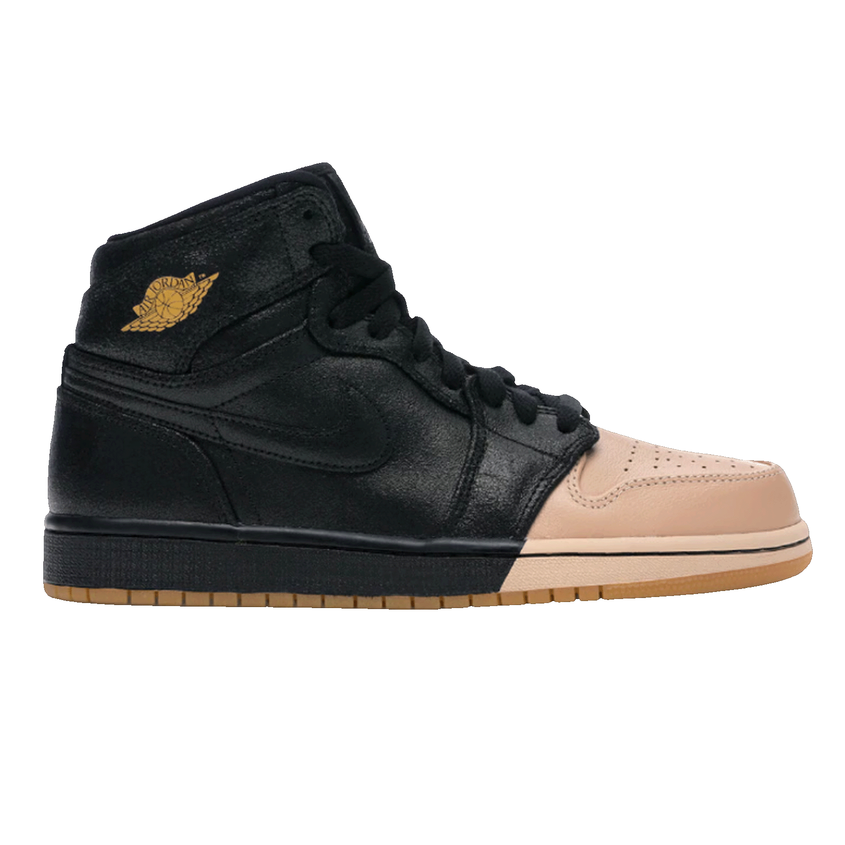 Nike Air Jordan 1 Retro High Dip-Toe Black (W)