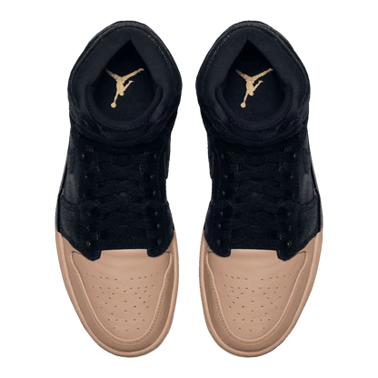 Nike Air Jordan 1 Retro High Dip-Toe Black (W) Oben
