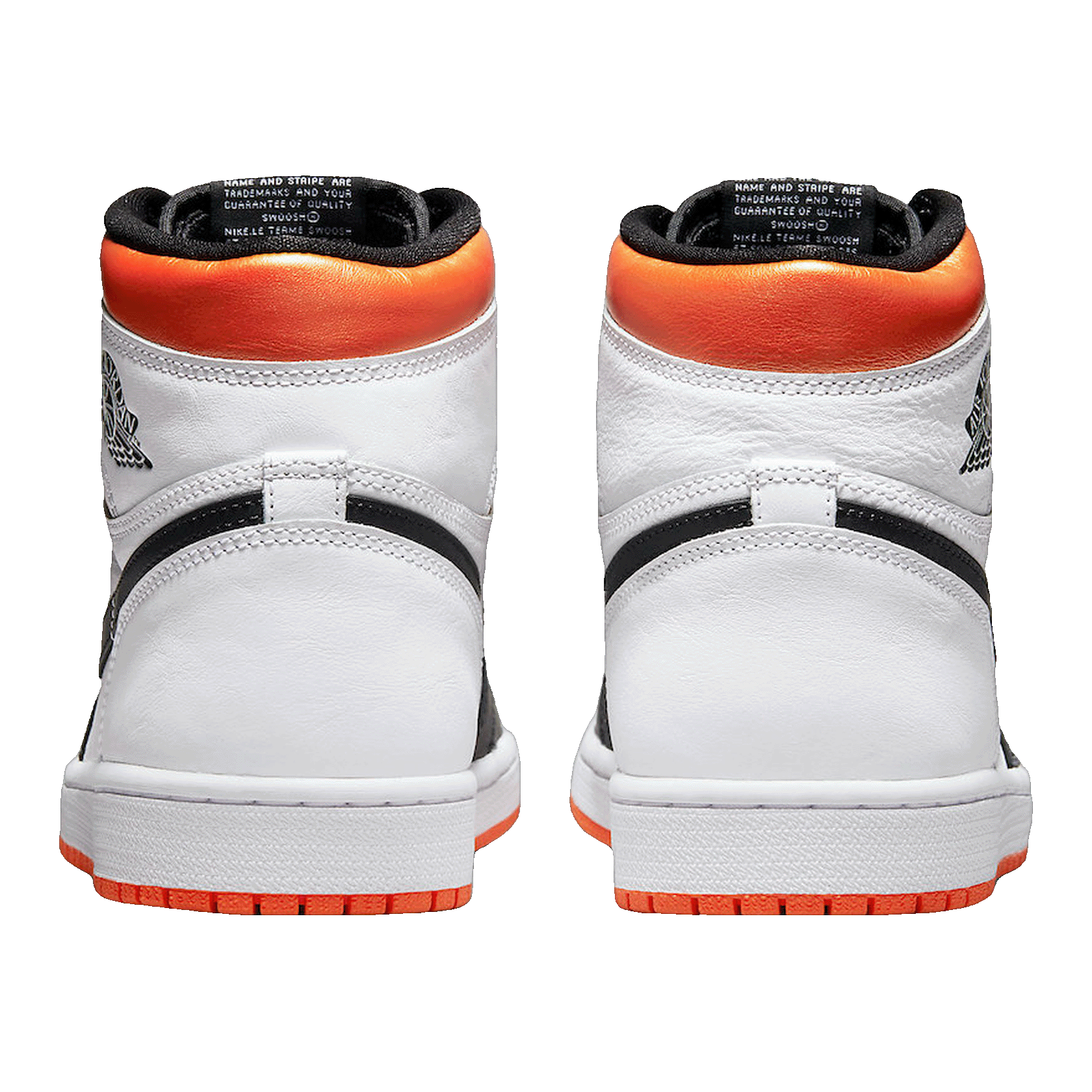 Nike Air Jordan 1 Retro High Electro Orange Back