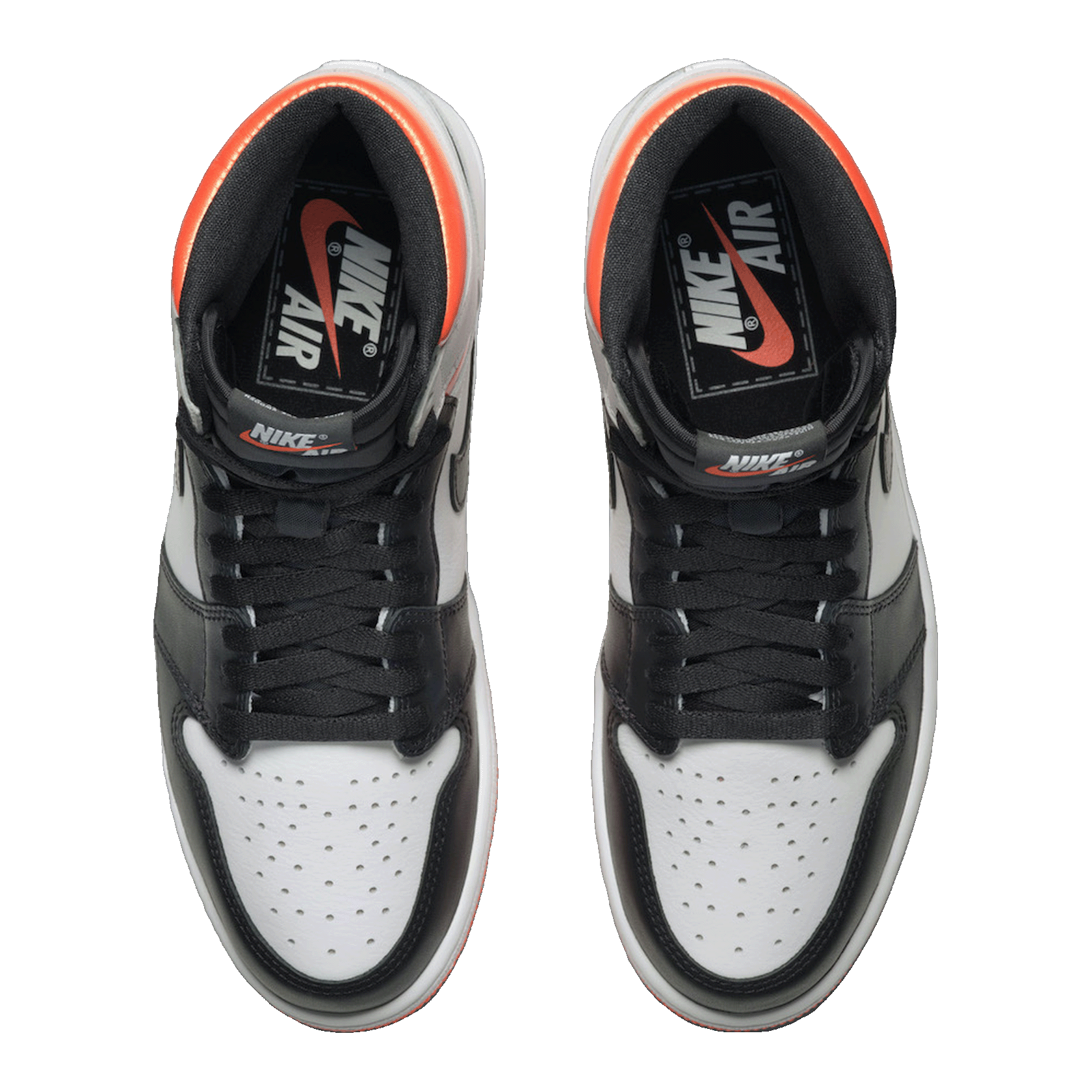 Nike Air Jordan 1 Retro High Electro Orange Oben