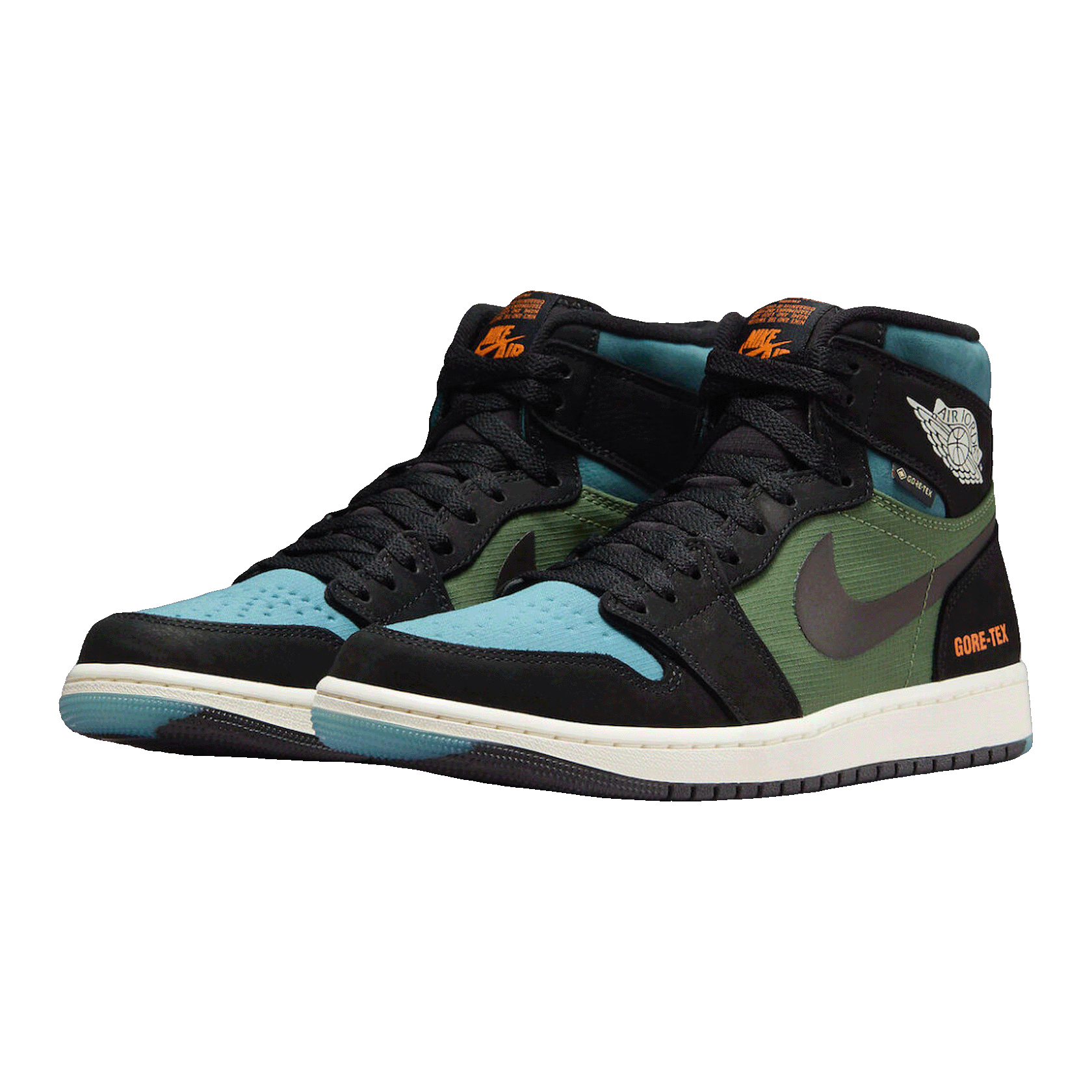 Nike Air Jordan 1 Retro High Element Gore-Tex Black Olive Side